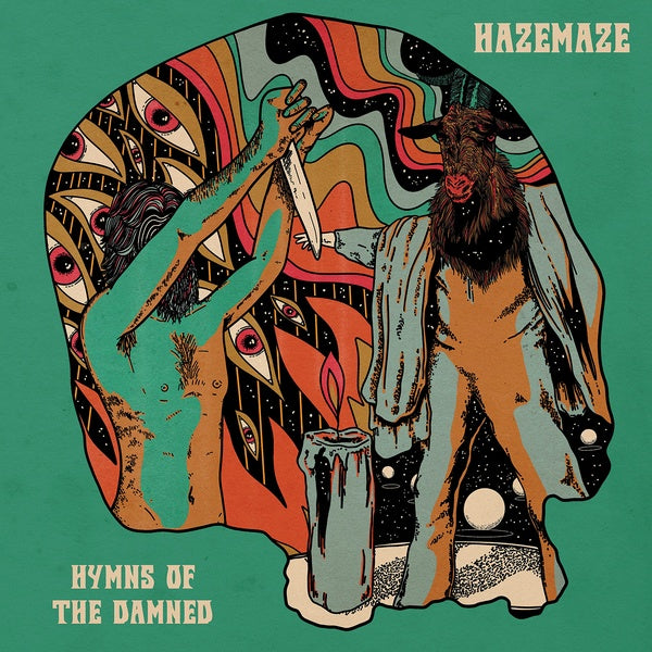 HAZEMAZE - Hymns Of The Damned (Red Splatter Transparent Vinyl) | Vinyl