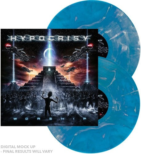 Hypocrisy - Worship (Blue & White Marble) (Colored Vinyl, Blue, White, Gatefold LP Jacket, Indie Exclusive) | Vinyl