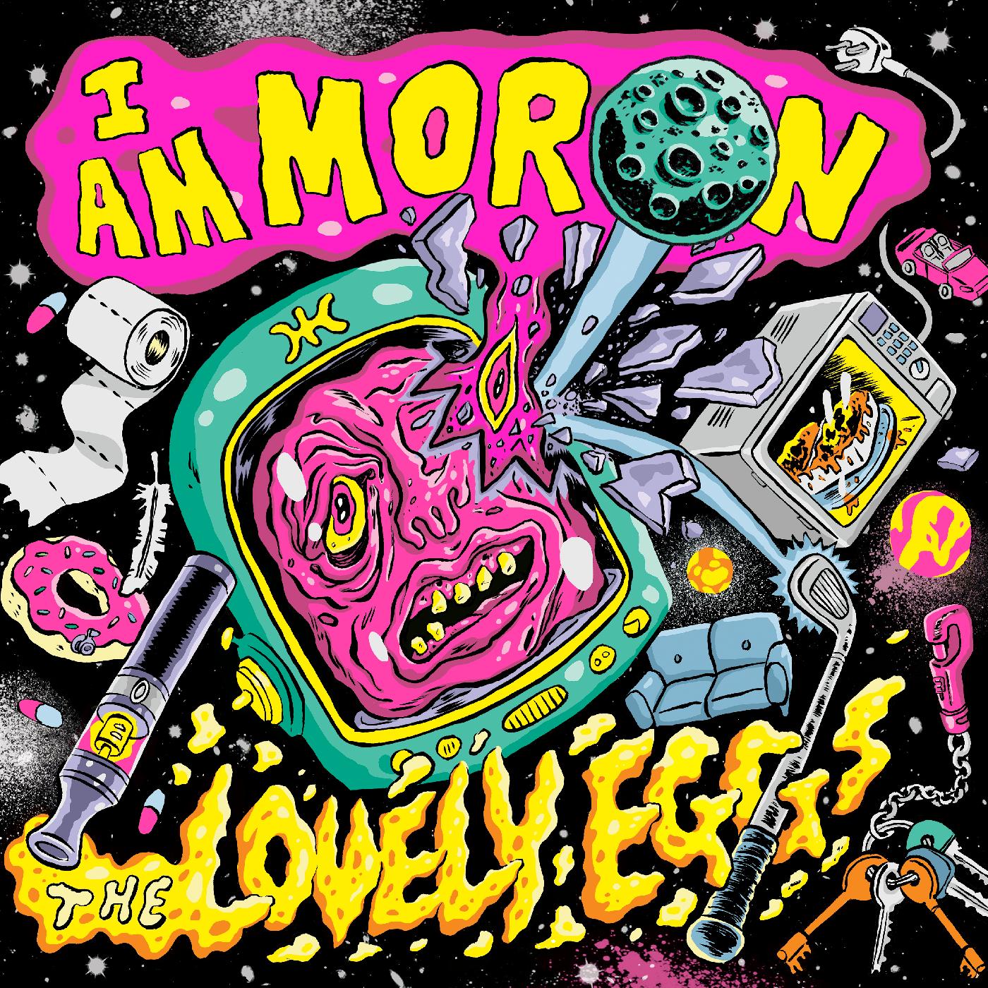 The Lovely Eggs - I Am Moron (NEON YELLOW VINYL) | Vinyl