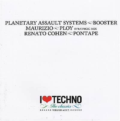 VA - I Love Techno: The Classics Volume 4 of 5 | Vinyl