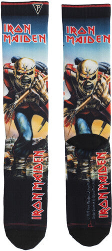 Iron Maiden - Perri's - Iron Maiden - The Trooper Dye Sublimation - Crew Socks | Socks