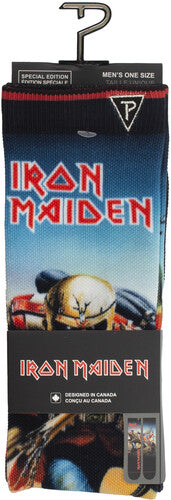 Iron Maiden - Perri's - Iron Maiden - The Trooper Dye Sublimation - Crew Socks | Socks
