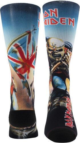 Iron Maiden - Perri's - Iron Maiden - The Trooper Dye Sublimation - Crew Socks | Socks