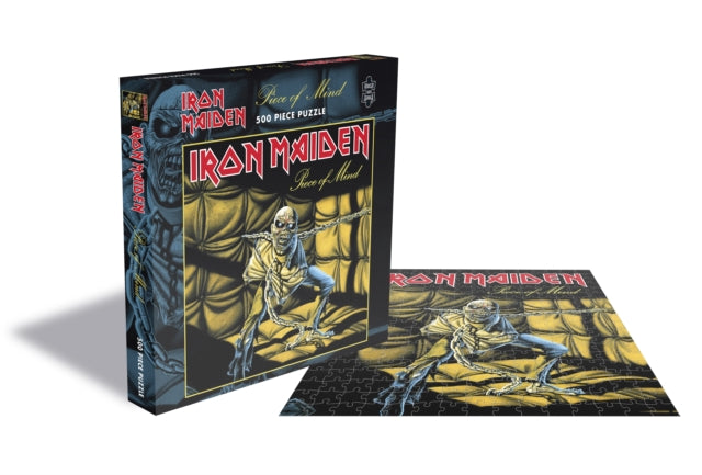 Iron Maiden | RockSaws - Iron Maiden Piece Of Mind (500 Piece Jigsaw Puzzle) | Puzzle