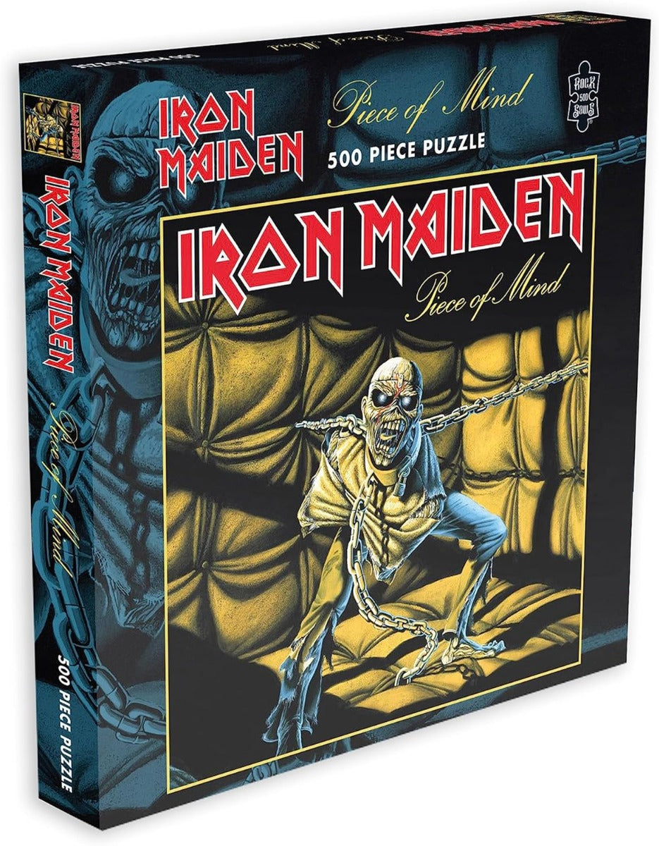 Iron Maiden - RockSaws - Iron Maiden Piece Of Mind (500 Piece Jigsaw Puzzle) | Puzzle