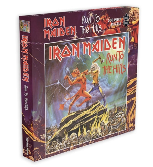 Iron Maiden - RockSaws - Iron Maiden Run To The Hills (500 Piece Jigsaw Puzzle) | Puzzle