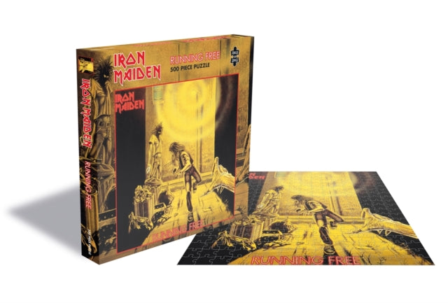 Iron Maiden | RockSaws - Iron Maiden Running Free (500 Piece Jigsaw Puzzle) | Puzzle