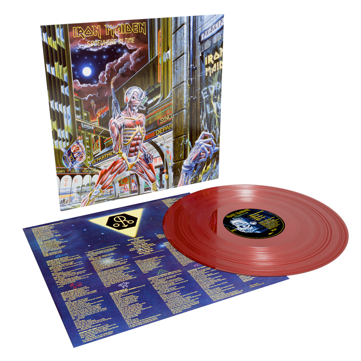 Iron Maiden - Somewhere in Time (40th Anniversary Edition) [Oxblood Red Colored Vinyl) | Vinyl