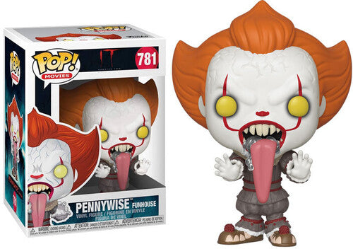 It | FUNKO POP! MOVIES: IT - Chapter 2 - Pennywise with Dog Tongue (Vinyl Figure) | Action Figure