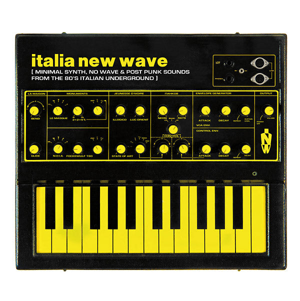 VA - Italia New Wave: Minimal Synth, No Wave, & Post Punk Sounds From The '80s Italian Underground | Vinyl
