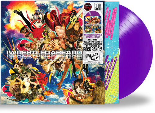 Iwrestledabearonce | Its All Happening (Colored Vinyl, Purple, RSD Exclusive, Poster) (RSD11.24.23) | Vinyl