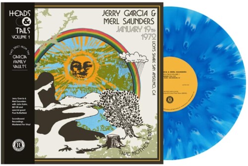 Jerry Garcia & Merl Saunders - Heads & Tails: Volume 1 (Cloudy Blue Colored Vinyl) | Vinyl