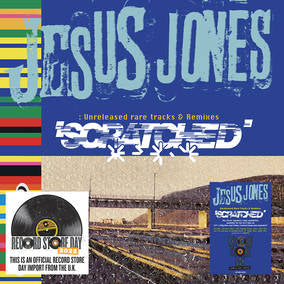 Jesus Jones - Scratched - Unreleased Rare Tracks & Remixes (180g Blue and Yellow Marbled Vinyl) (RSD 4/23/2022) | Vinyl