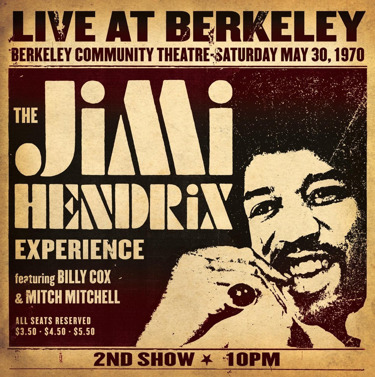 Jimi Hendrix Experience - Jimi Hendrix Experience Live at Berkeley (2 Lp's) | Vinyl