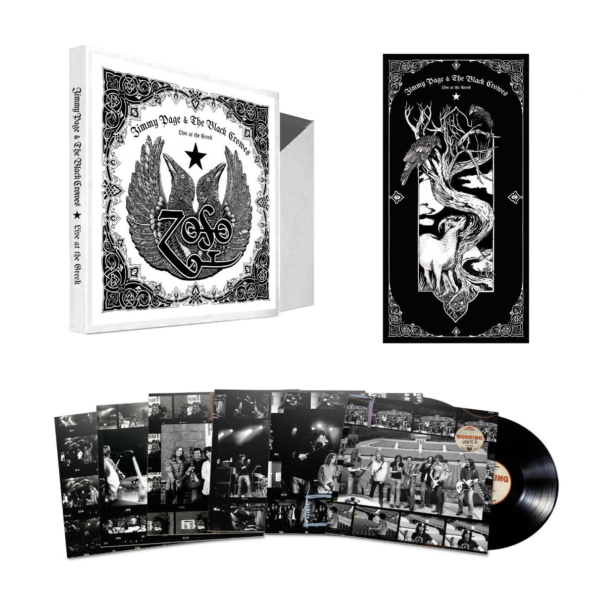 Jimmy Page & The Black Crowes - Live At The Greek (6 LP BOX SET) | Vinyl