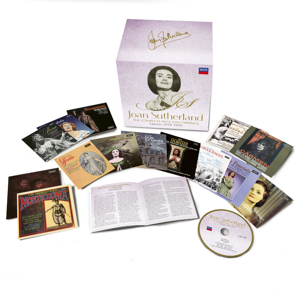 Joan Sutherland - Complete Decca Recordings: Operas 1959-1970 (Box Set) (49 Cd's) | CD