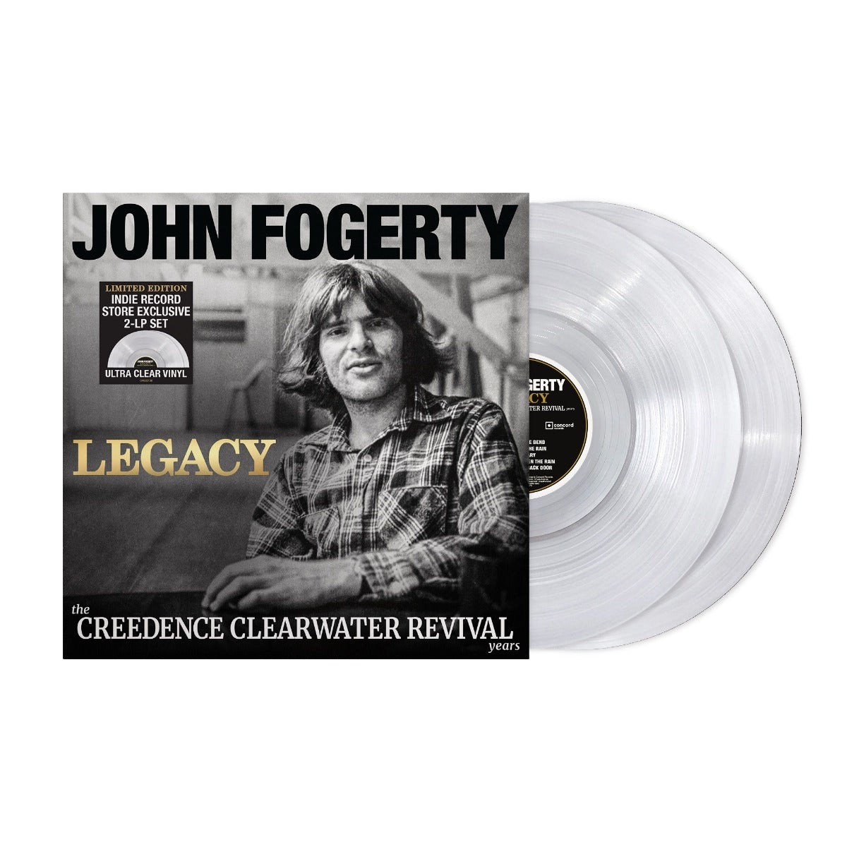 John Fogerty - Legacy: The Creedence Clearwater Revival Years (Indie Exclusive) (Ultra Clear Vinyl) (2LP) | Vinyl