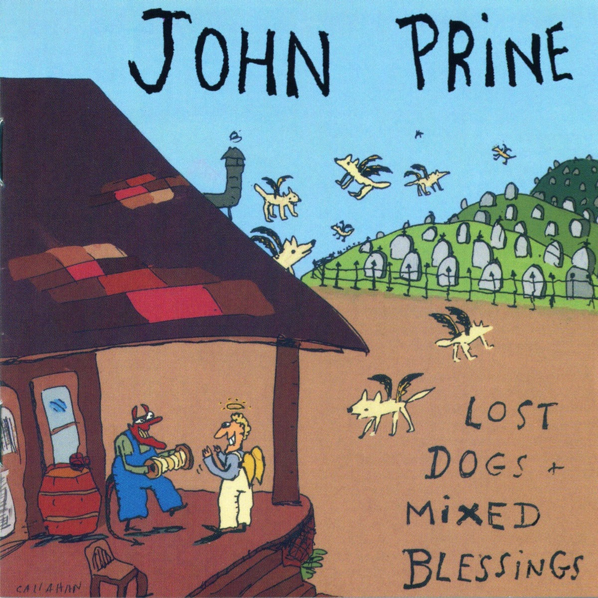John Prine | Lost Dogs + Mixed Blessings (Black 2LP) | Vinyl