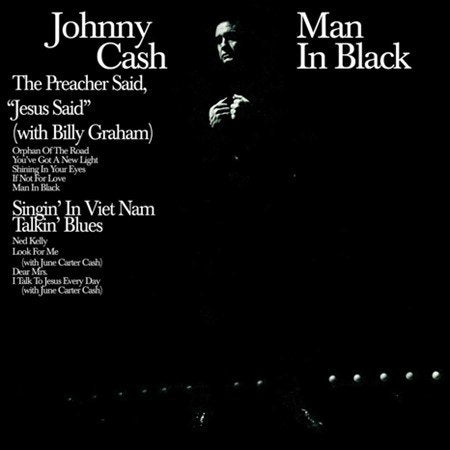Johnny Cash - MAN IN BLACK | Vinyl