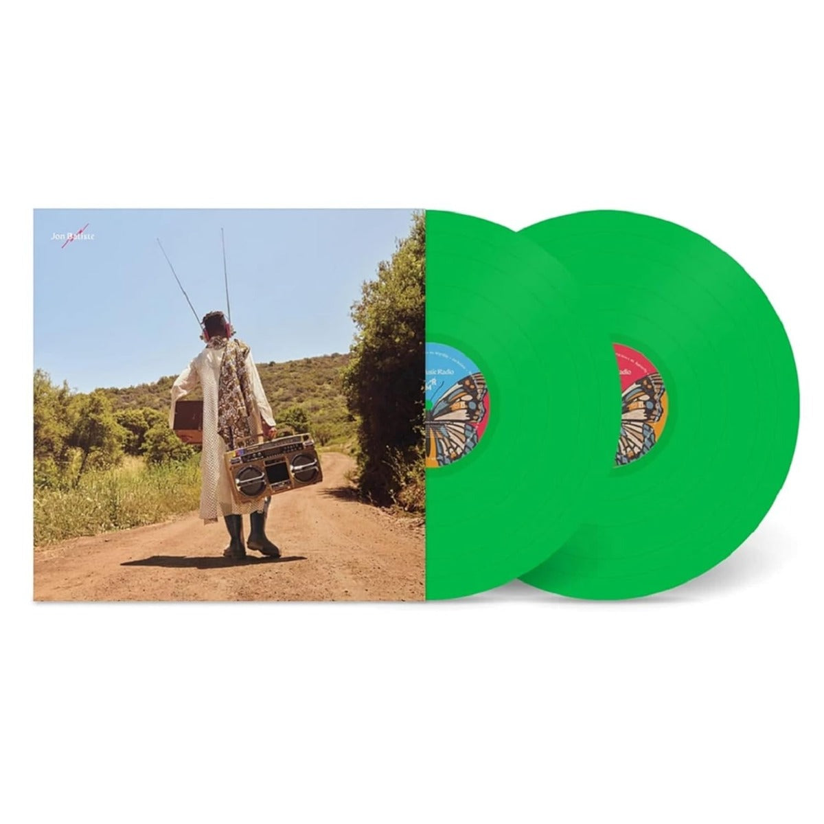 Jon Batiste | World Music Radio (Limited Edition, Neon Green Colored Vinyl, Alternate Cover) (2 Lp's) | Vinyl