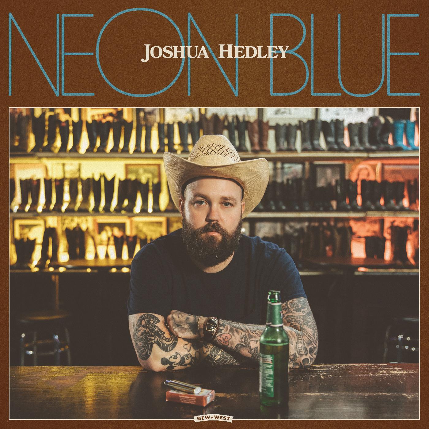 Joshua Hedley | Neon Blue (Indie Exclusive Coke Bottle Clear Vinyl) | Vinyl