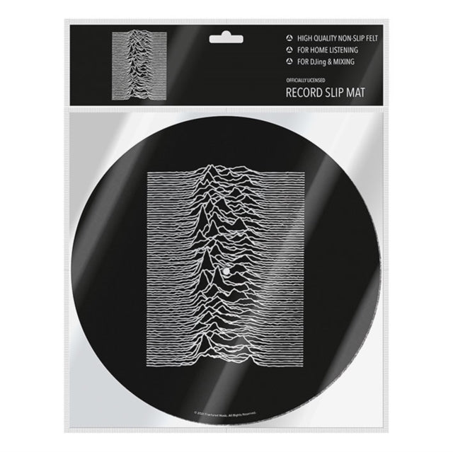 Joy Division | Joy Division Unknown Pleasures Slipmat | Slip Mat