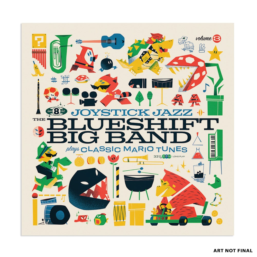 The Blueshift Big Band - Joystick Jazz: The Blueshift Big Band Plays Classic Mario Tunes (Vol. 3) | Vinyl