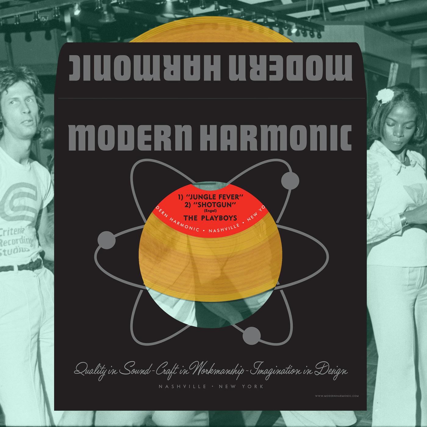 The Playboys - Jungle Fever / Shotgun (GOLD VINYL) | Vinyl
