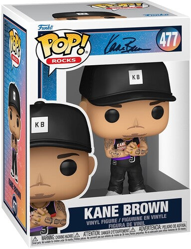 Kane Brown | Funko POP! Rocks: Kane Brown (Vinyl Figure, Collectible) | Action Figure