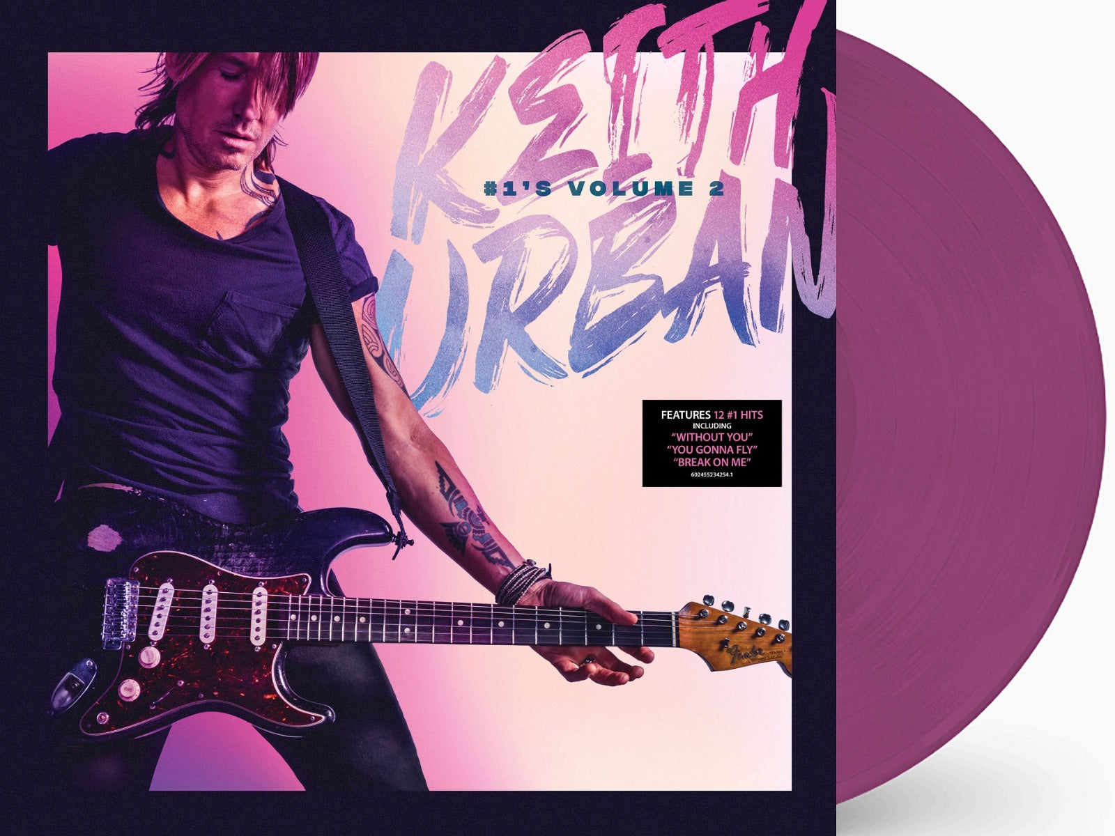 Keith Urban | Keith Urban - #1's Volume 2 (Limited Edition, Grape Colored Vinyl, Poster) | Vinyl