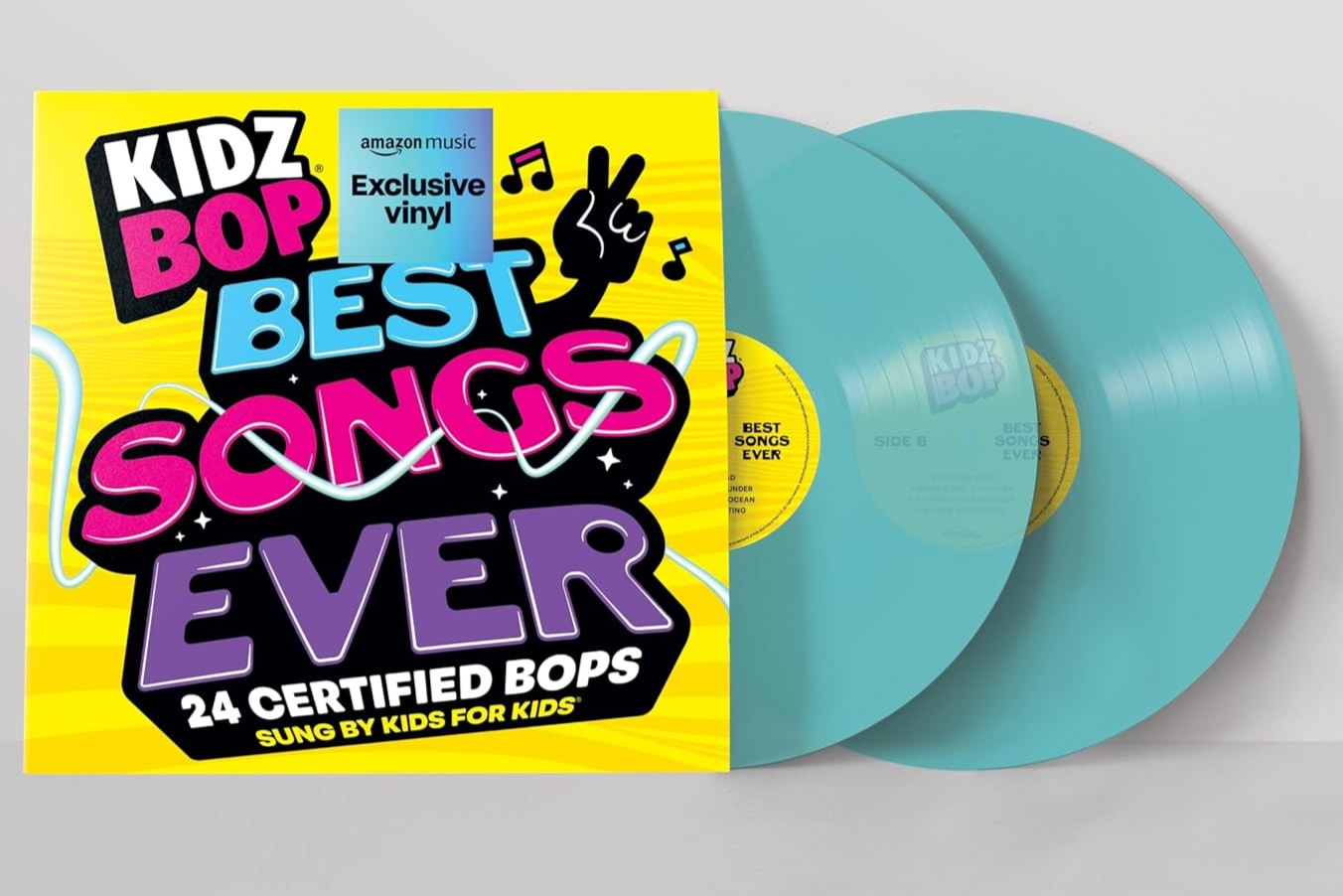 Kidz Bop Kids | Kidz Bop: Best Songs Ever (Limited Edition, Amazon Exclusive, Translucent Blue Colored Vinyl) (2 Lp's) | Vinyl