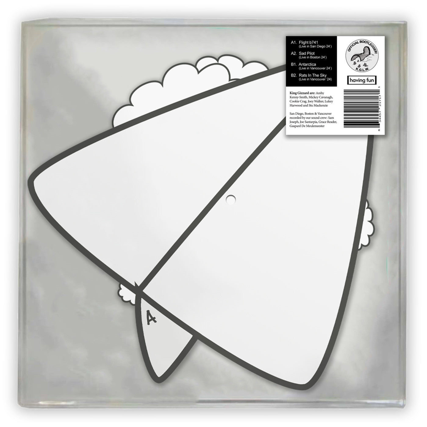 King Gizzard & The Lizard Wizard | Live In 24' (Paper Airplane Picture Disc Vinyl) | Vinyl