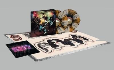Kiss | Alive!: 50th Anniversary Edition (Limited Edition, White & Gold Cornetto w/Black Splatter Colored Vinyl, Gold Foil Gatefold Jacket, Bonus Poster) (2 Lp's) | Vinyl