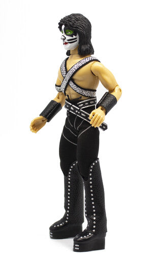 Kiss | Mego - KISS - Catman Love Gun 8" Action Figure with Drum (Large Item, Action Figure, Collectible) | Action Figure
