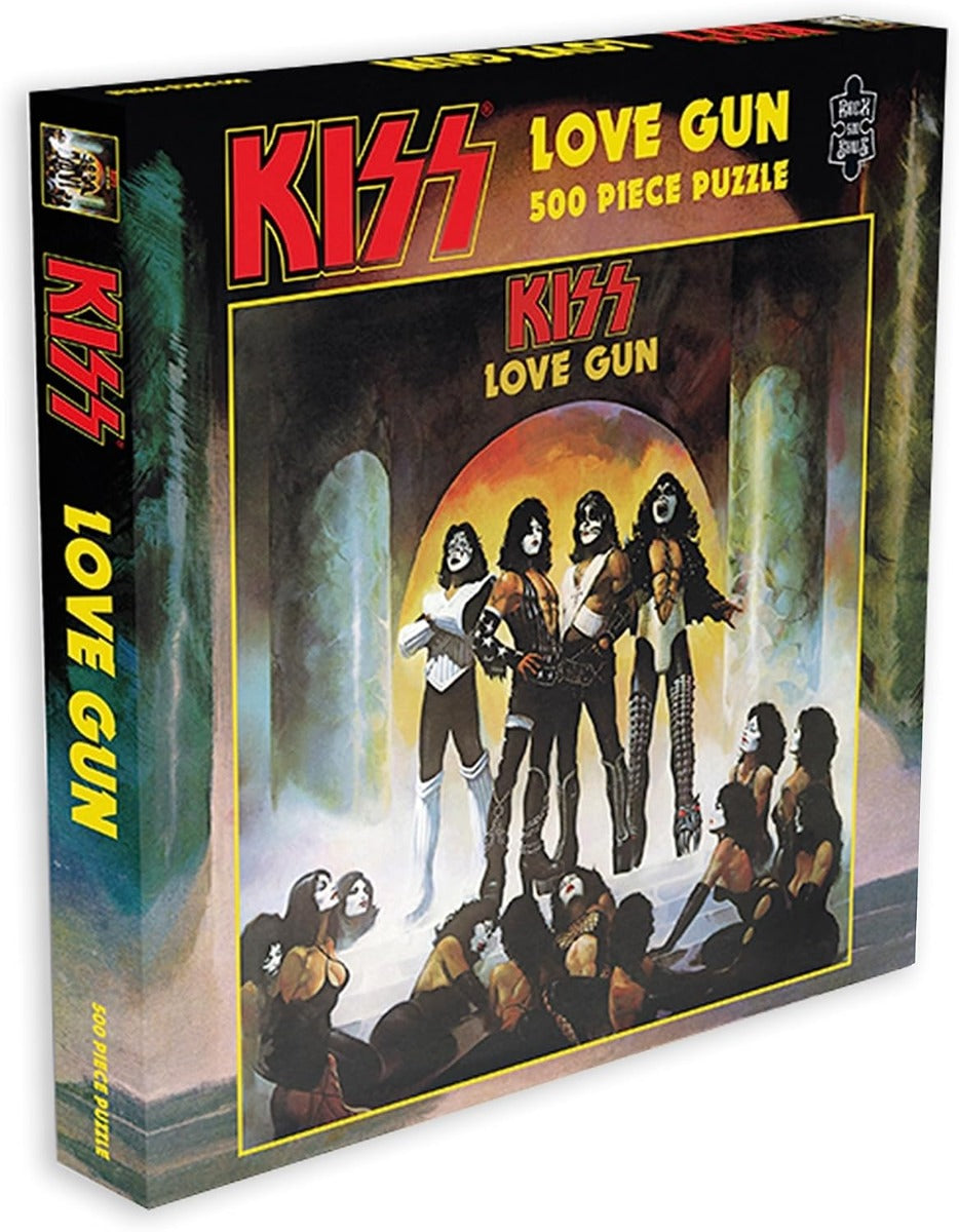 Kiss - RockSaws - Kiss Love Gun (500 Piece Jigsaw Puzzle) (Large Item, Large Item, Puzzle) | Puzzle
