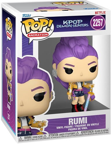 KPop Demon Hunters | Funko POP! Anime: KPop Demon Hunters - Rumi (KPDH) (Vinyl Figure, Collectible) | Action Figure