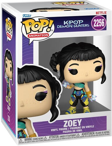 KPop Demon Hunters | Funko POP! Anime: KPop Demon Hunters - Zoey (KPDH) (Vinyl Figure, Collectible) | Action Figure