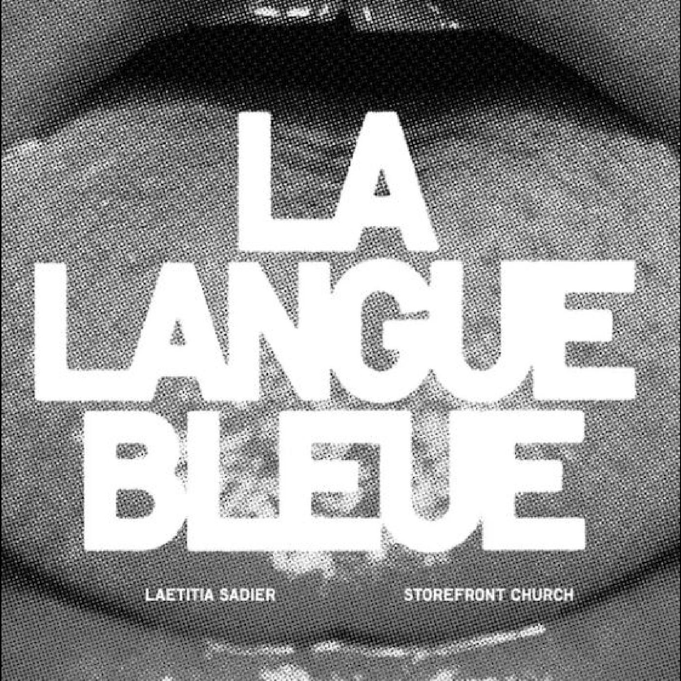 Laetitia & Storefront Church Sadier - La Langue Bleue | Vinyl