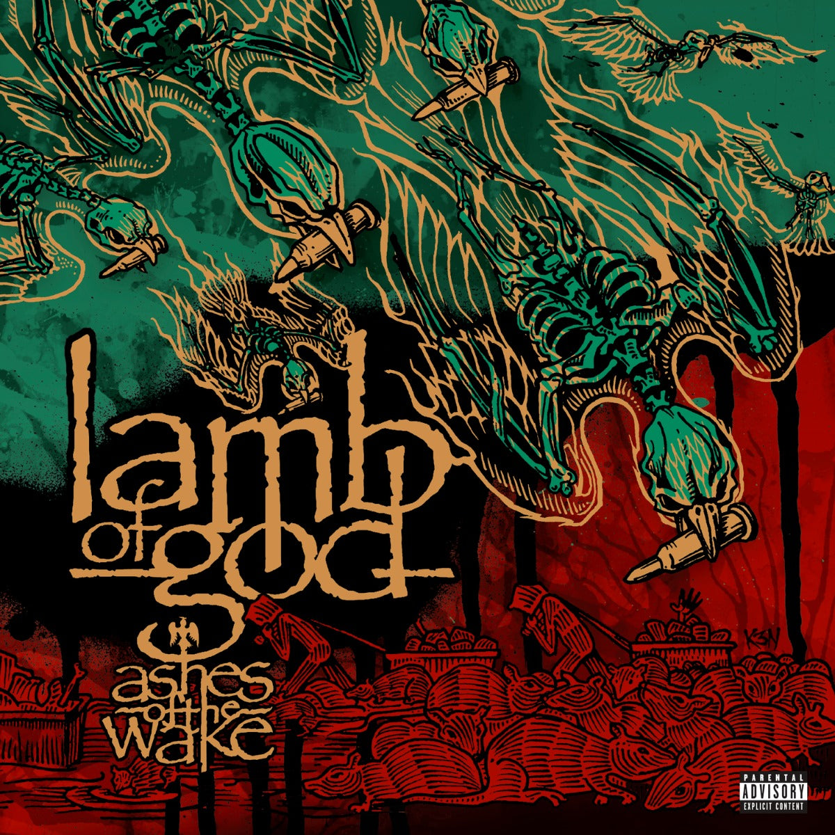 Lamb of God | Ashes Of The Wake (Deluxe Edition, Bonus Tracks, Anniversary Edition, Expanded Version) (2 Lp's) | Vinyl