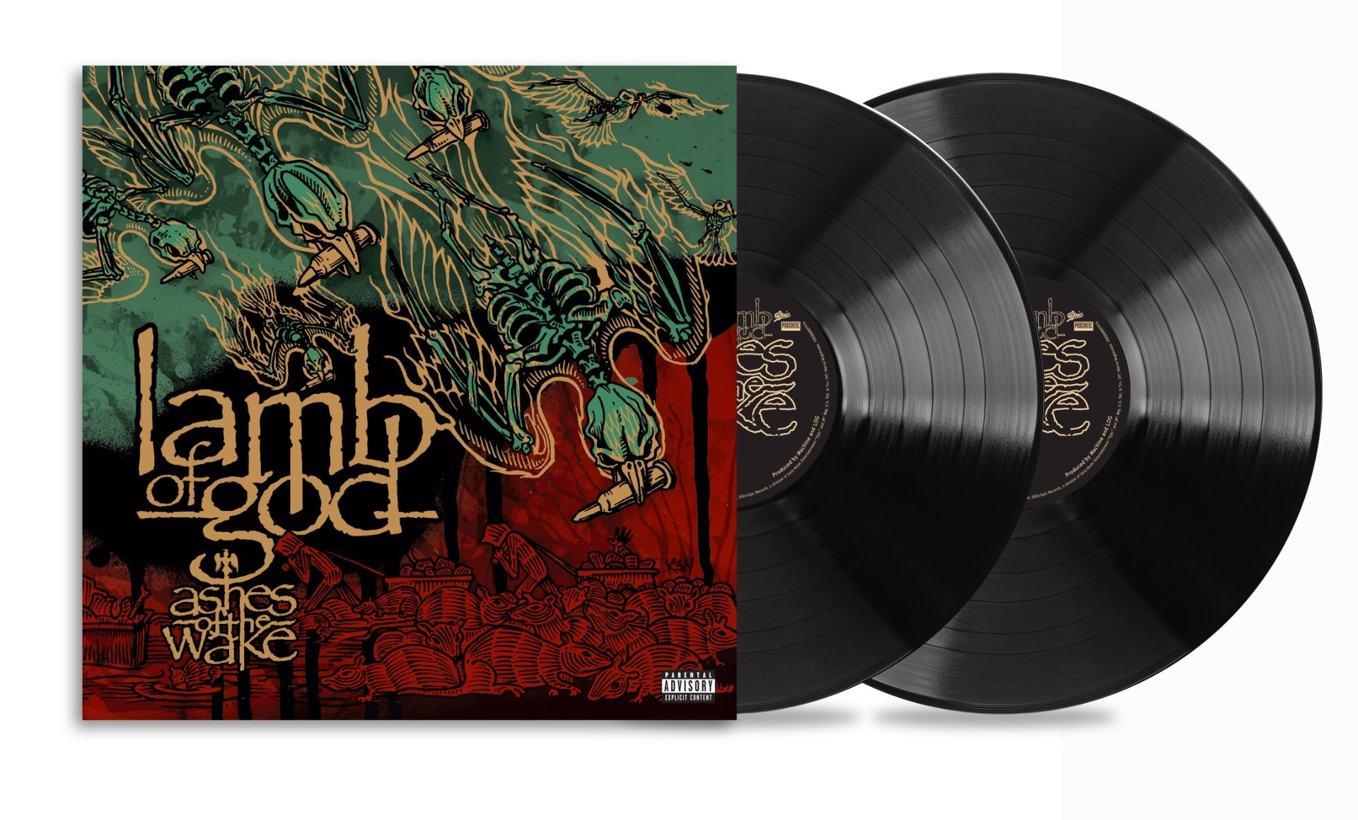 Lamb of God | Ashes Of The Wake (Deluxe Edition, Bonus Tracks, Anniversary Edition, Expanded Version) (2 Lp's) | Vinyl
