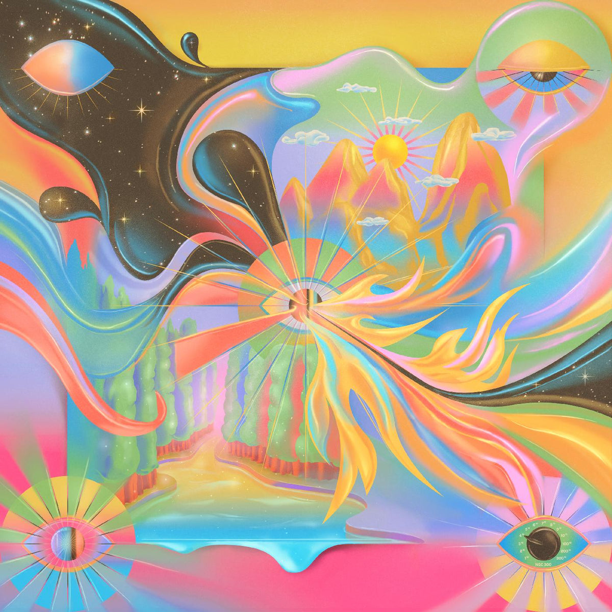 LP Giobbi - Light Places (LIGHT BLUE TRANSPARENT VINYL) | Vinyl