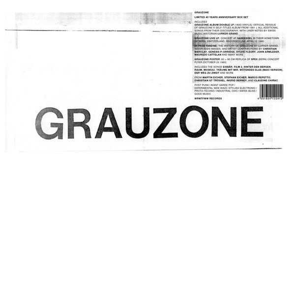 GRAUZONE - Limited 40 Years Anniversary Box Set | Vinyl