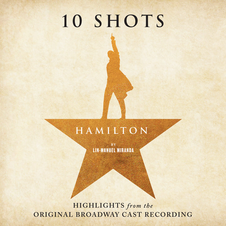 Lin-Manuel Miranda Leslie Odom Jr. Phillipa Soo Da - Hamilton: 10 Shots (Highlights From The Original Broadway Cast Recording) (Cabinet Battle Vinyl Tan Smoke Vinyl) | Vinyl