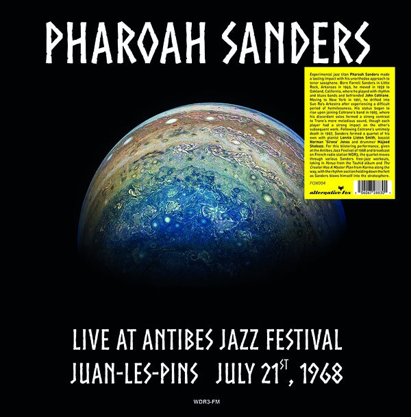 PHAROAH SANDERS - Live at Antibes Jazz Festival in Juan-les-Pins July 21, 1968 | Vinyl
