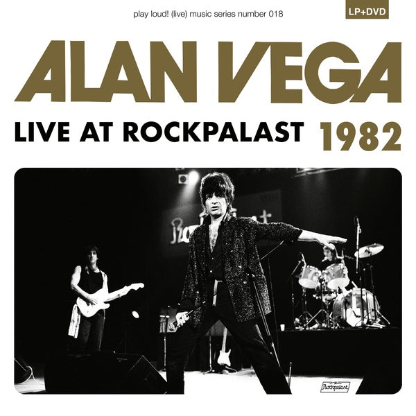 ALAN VEGA - Live at Rockpalast, 1982 + Alan Suicide: Collision Drive 2002 (a film by Lucía Palacios & Dietmar Post) | Vinyl