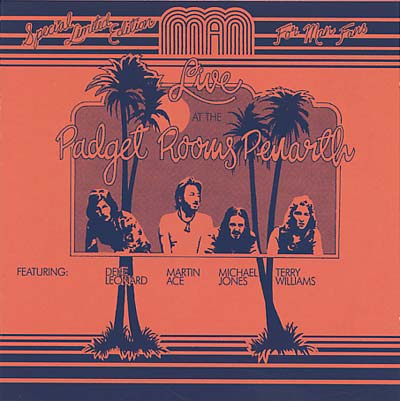 MAN - Live at the Padget Rooms, Penarth | CD