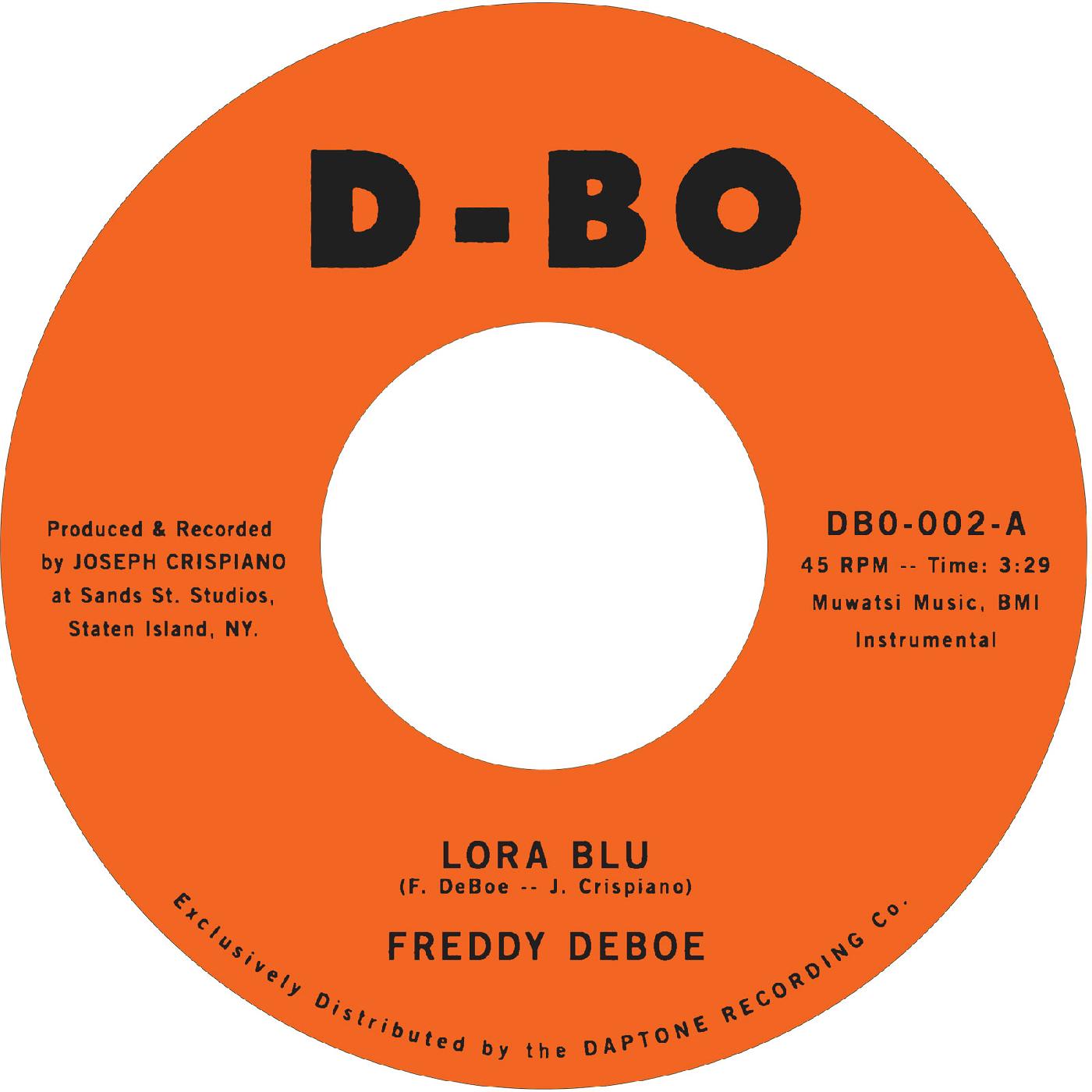 Freddy DeBoe - Lora Blu b/w Lost at Sea | Vinyl