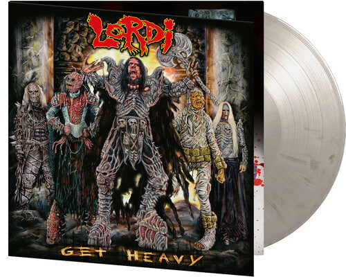 Lordi | Get Heavy (Limited Edition, Black & White Marbled 180 Gram Colored Vinyl) | Vinyl