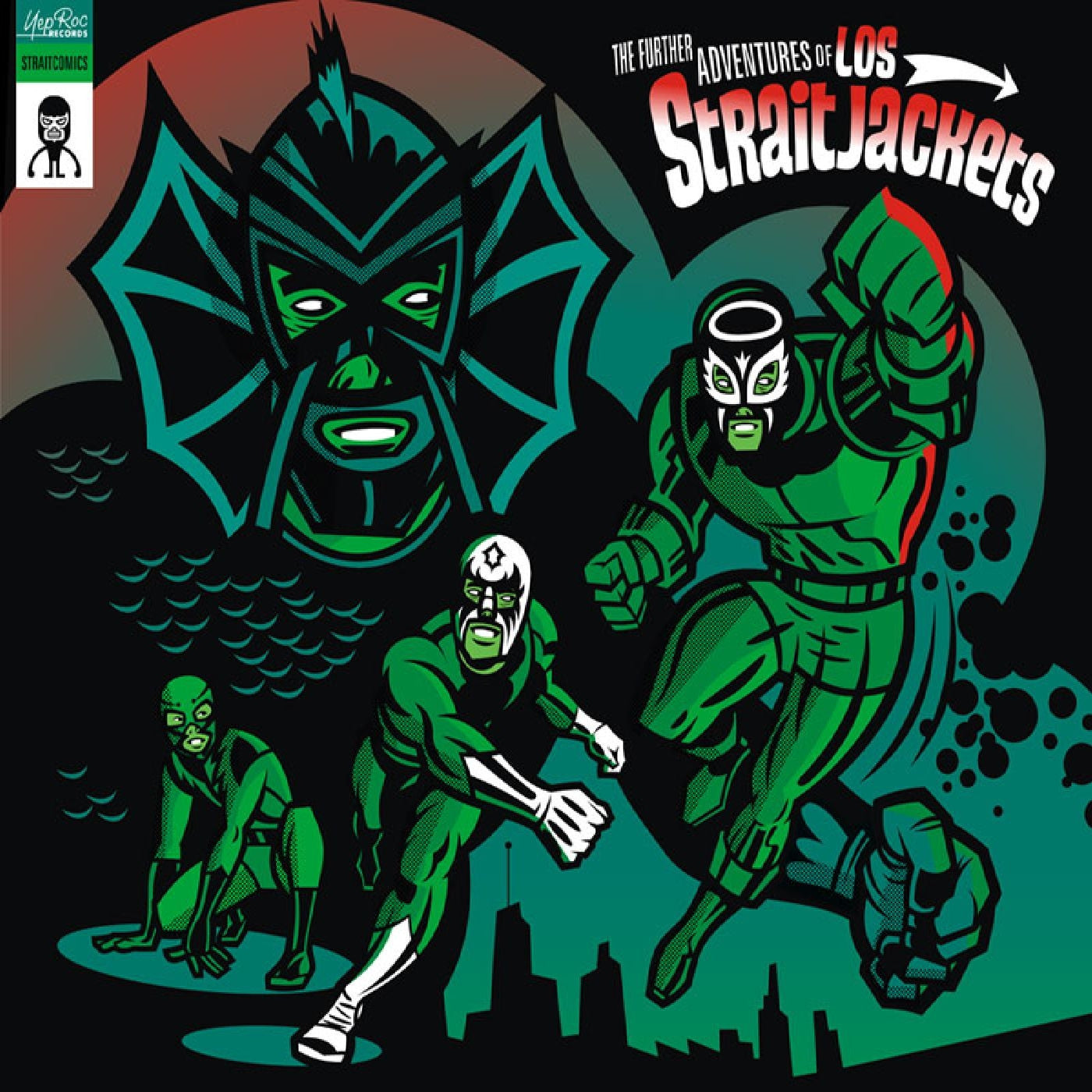 Los Straitjackets | The Further Adventures Of Los Straitjackets (Green Vinyl) | Vinyl