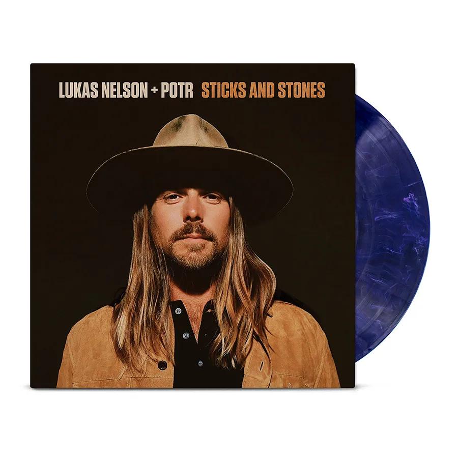 Lukas Nelson & Promise of the Real - Sticks And Stones (Indie Exclusive, Clear Vinyl, Blue, White) | Vinyl
